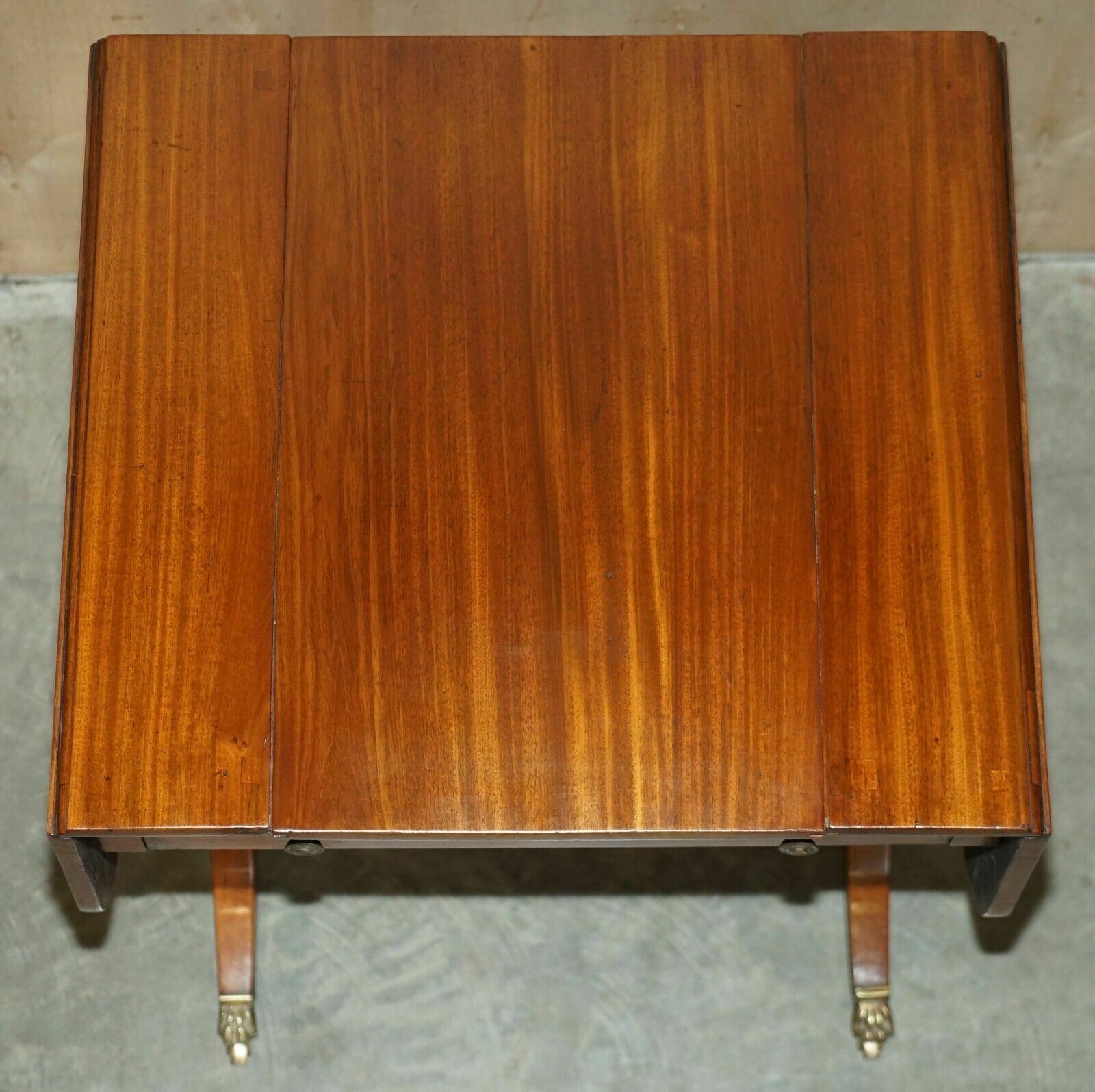 photo for sale Fully Restored Extending Antique Regency Sofa Table Inc Chess Board & Backgammon