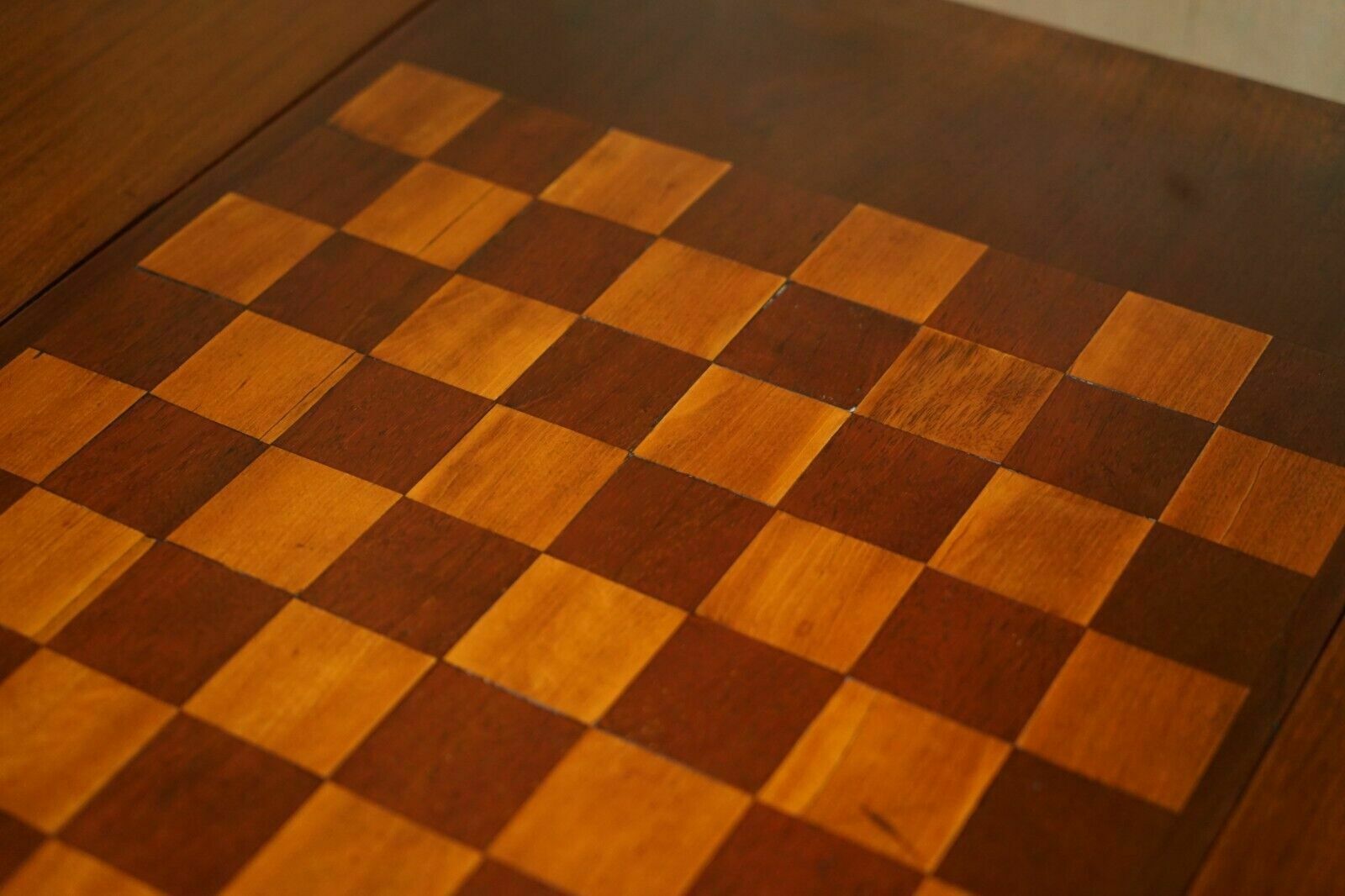 photo buy Fully Restored Extending Antique Regency Sofa Table Inc Chess Board & Backgammon
