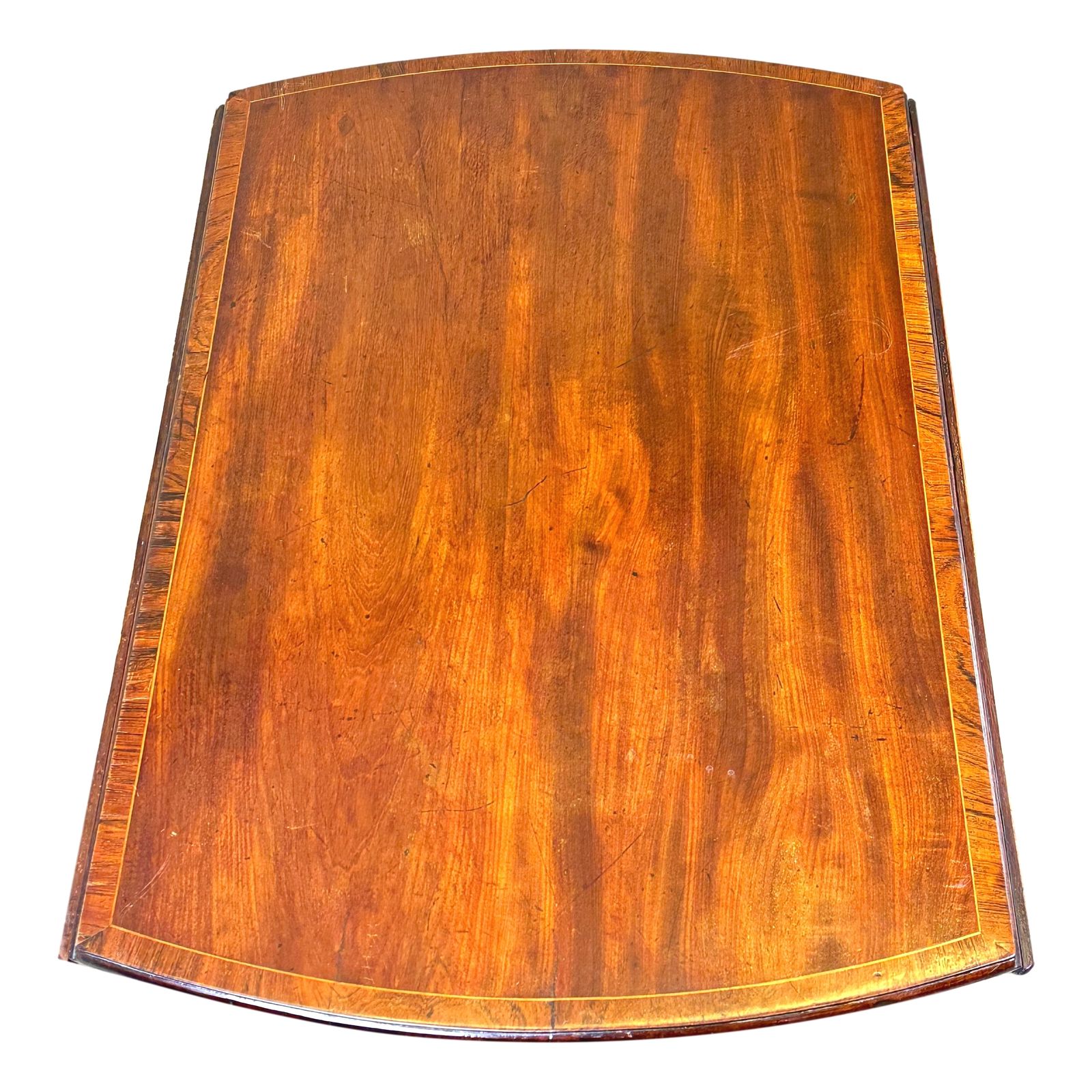 18th Century Mahogany Oval Pembroke Table (England, Circa 1790) photo furniture