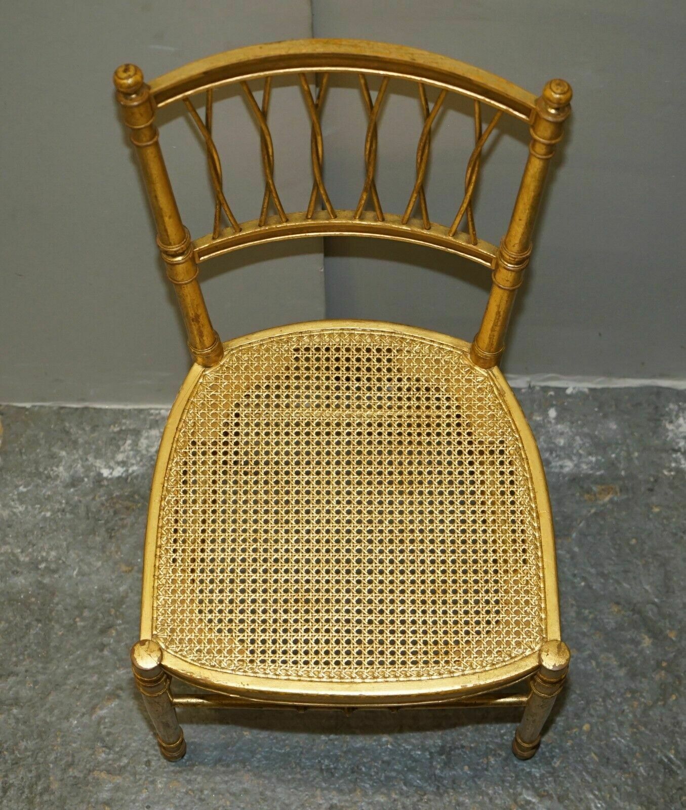 photo furniture 1 Of 30 Antique Lady Diana's Family Spencer House Giltwood Bergere Banque Chairs