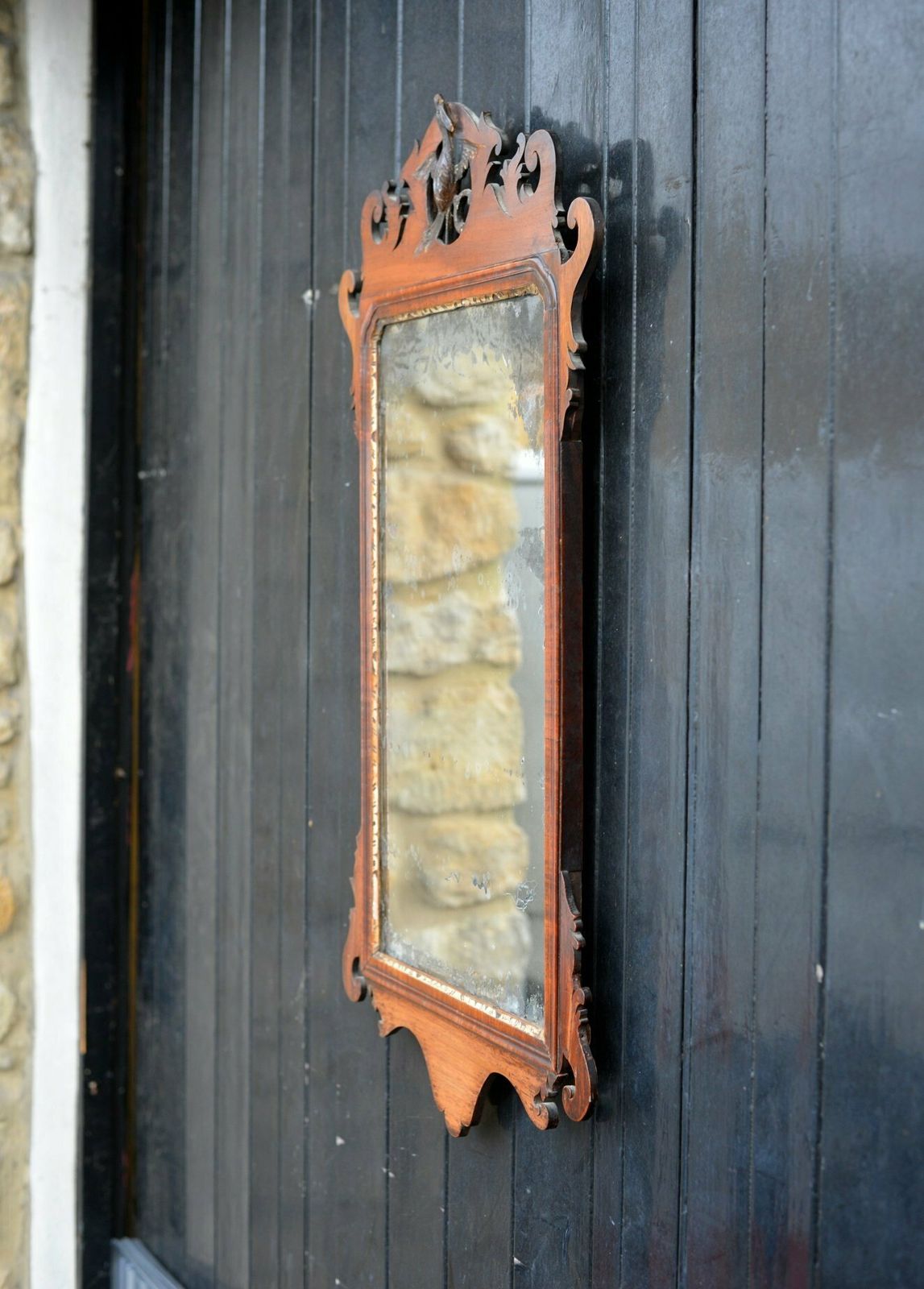 A 19th Century Swansea Mirror With Mercury Plate   C.1840 photo Home Decor