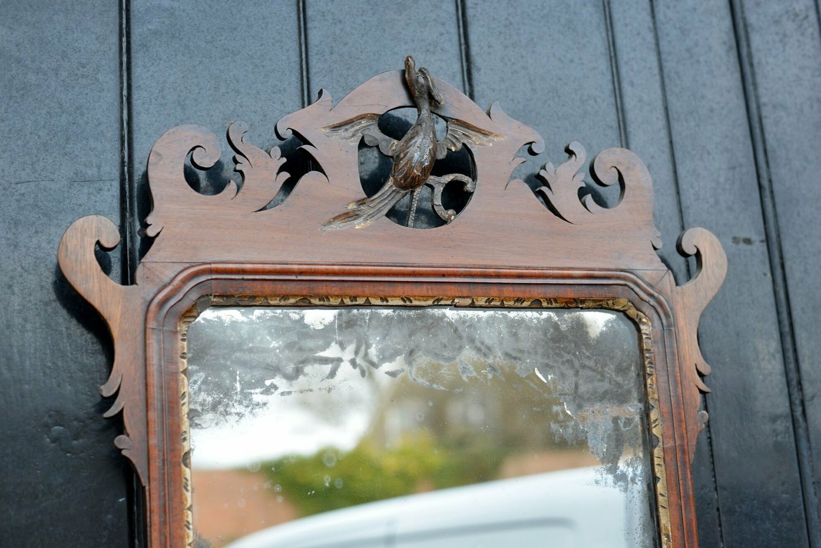 A 19th Century Swansea Mirror With Mercury Plate   C.1840 photo 170.0