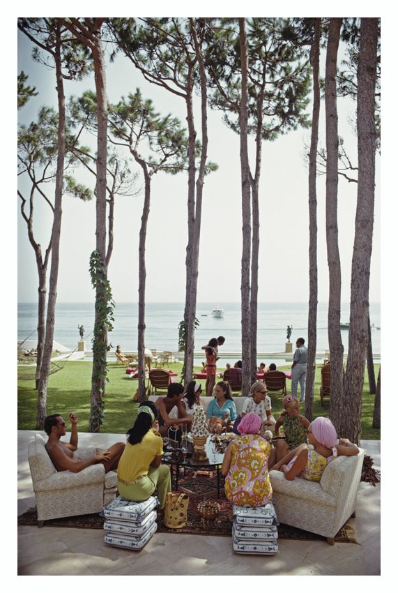 'Marbella House Party' Slim Aarons
