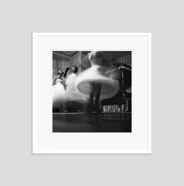 'Pavilion Blur' By Thurston Hopkins Framed In White
