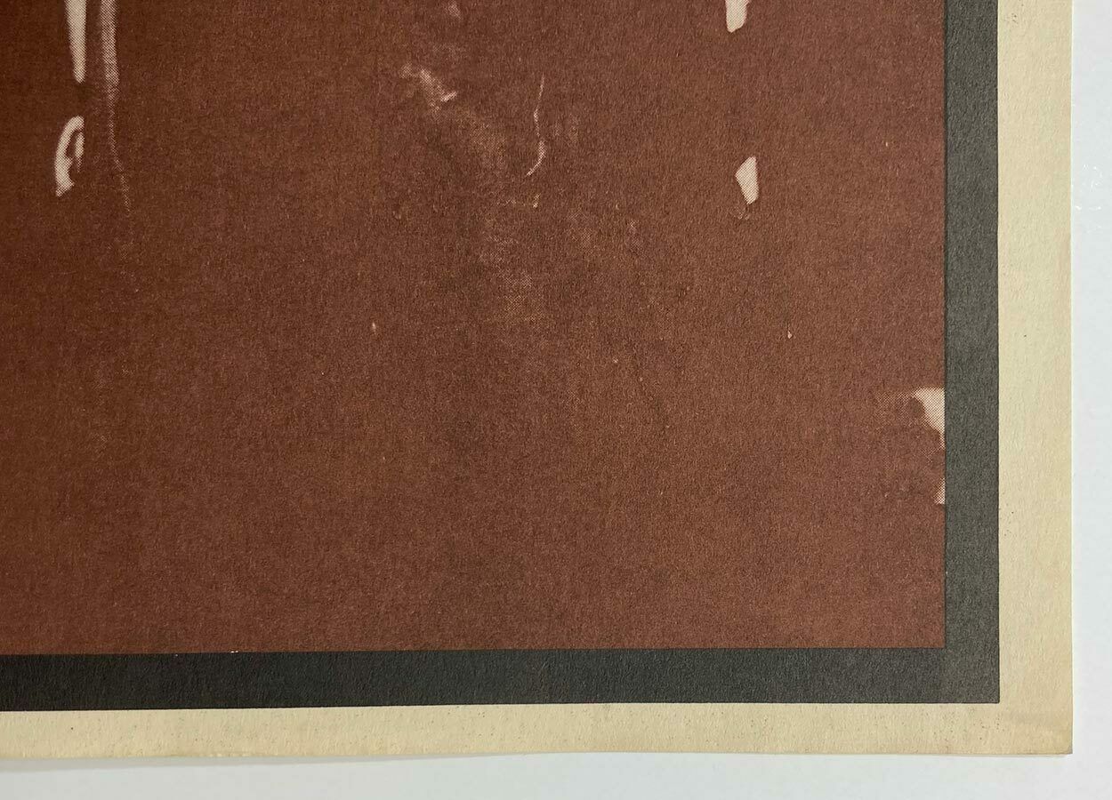 Original Film Poster, A Search For Mr. Tau, Jindřich čech, 1972, Genuine Czech Vintage Print photo Art