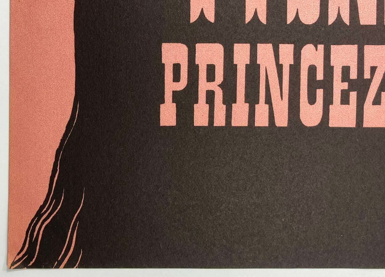Movie Poster, Proud Princess, Unknown Artist, 1973 photo vinterior