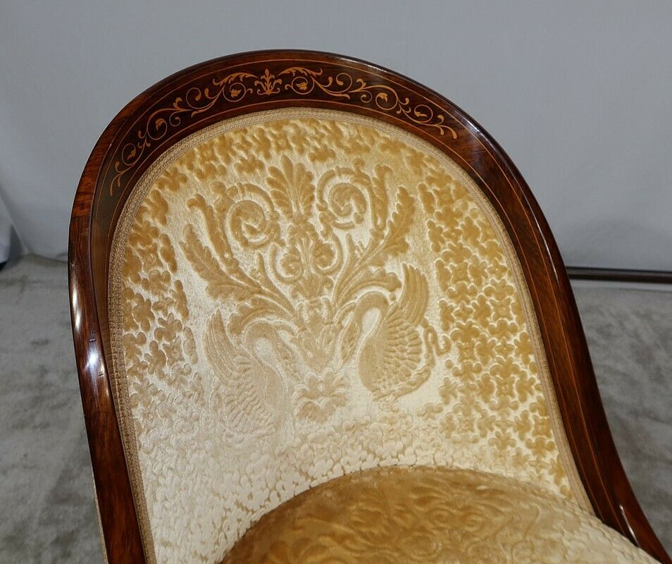 photo furniture Set Of 4 Rosewood Chairs, Charles X Period   Early 19th Century