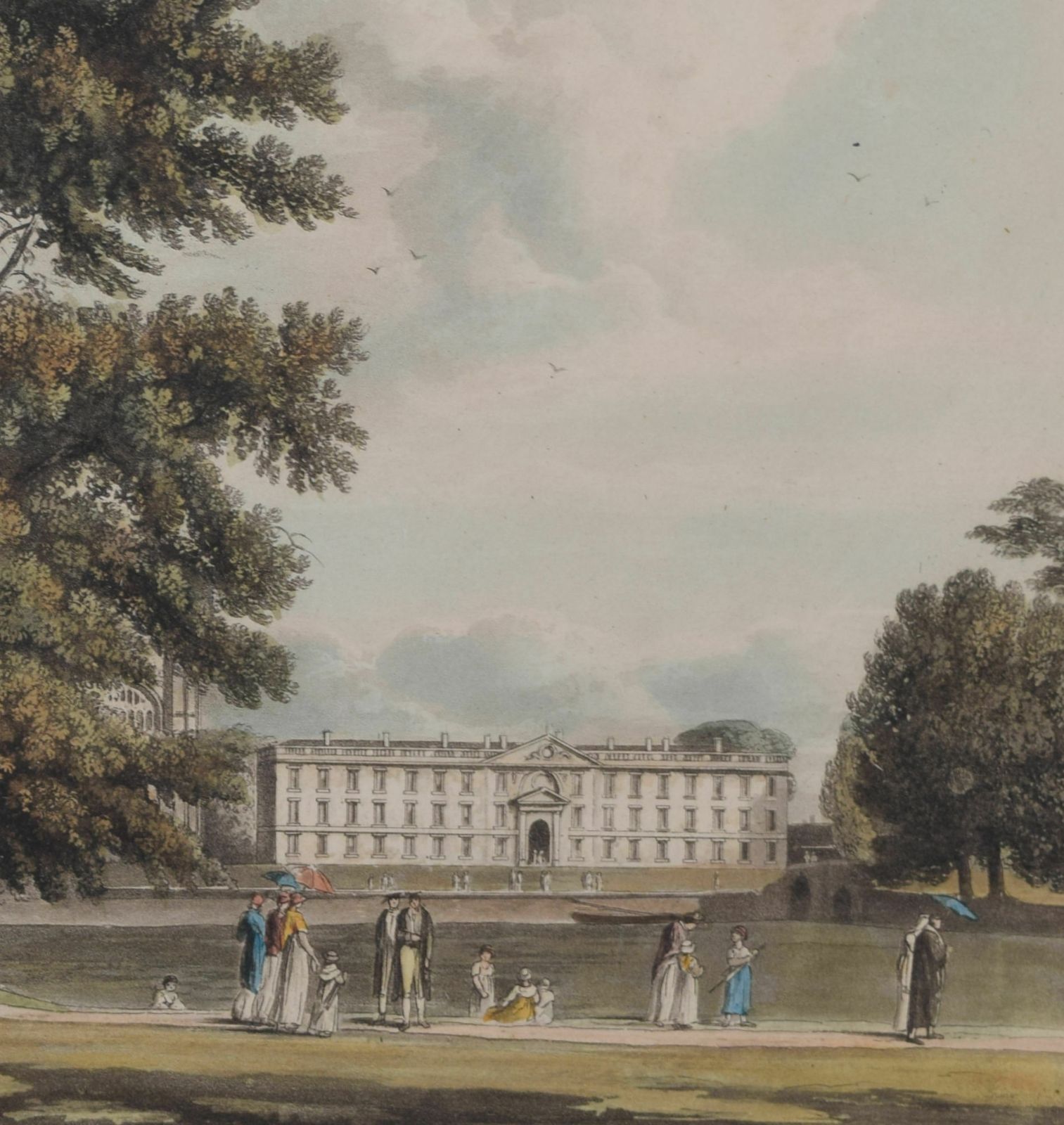 Joseph Constantine Stadler (1755 – 1828) After William Westall (1781 – 1850) Entrance To The Avenue, From Clare Hall Piece (1815) photo for sale