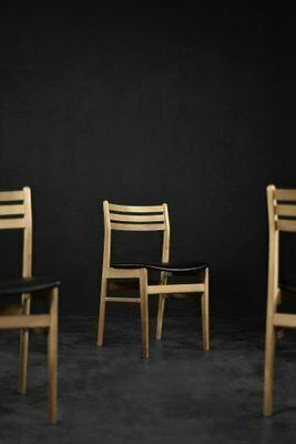Mid Century Scandinavian Oak Dining Chairs From Sax Møbelfabrik, 1960s, Set Of 4 photo 2527.0