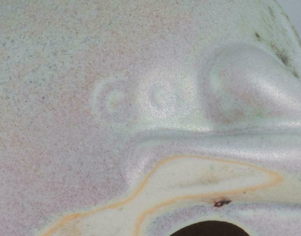 Gösta Grähs For Rörstrand. Frog In Ceramic. 1980s photo Home Decor