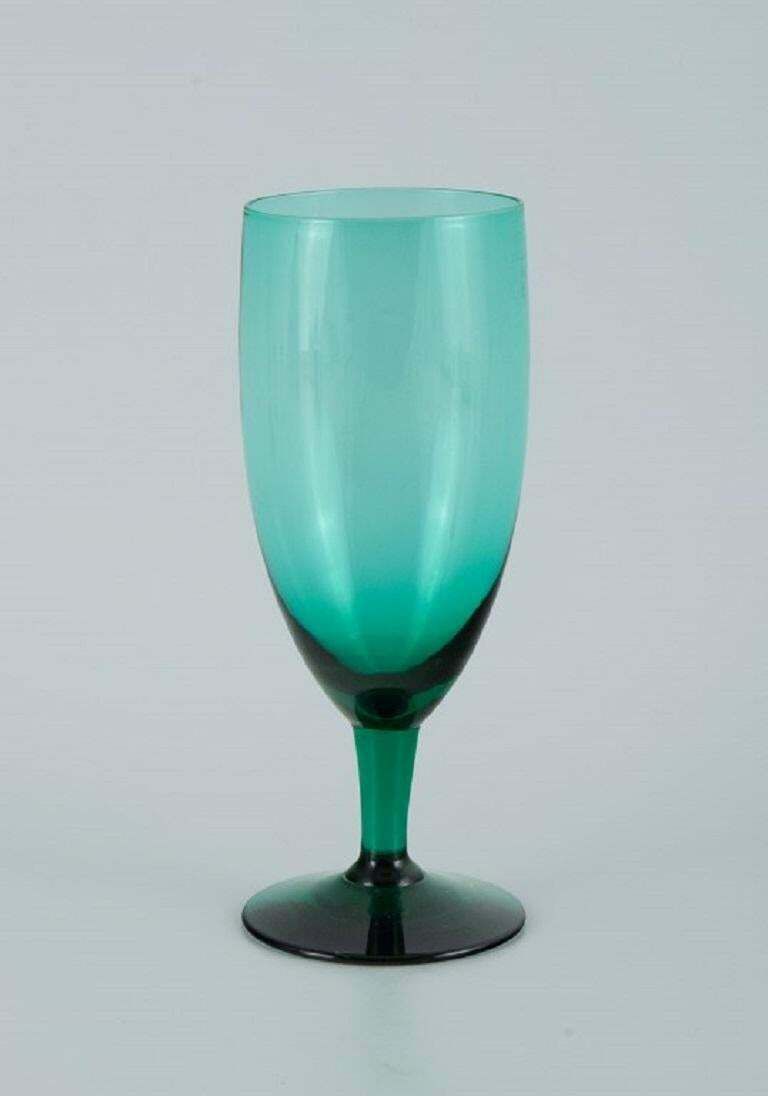 Lennart Rosén For Reijmyre, Twelve Coloured "Lorry" Wine Glasses. photo furniture