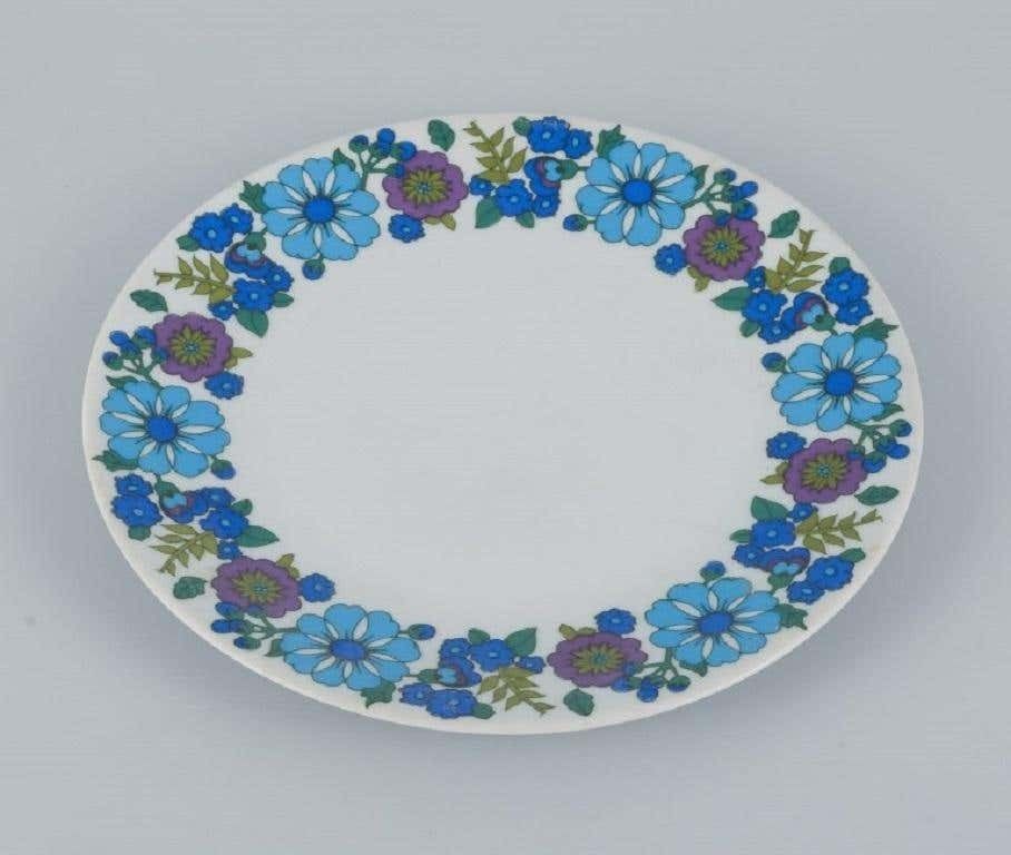 Pmr, Bavaria, Jaeger & Co, Germany. A Set Of Twelve Retro Plates In Porcelain photo for sale