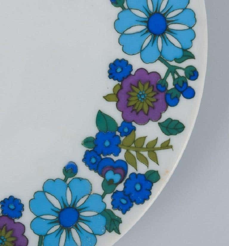 Pmr, Bavaria, Jaeger & Co, Germany. A Set Of Twelve Retro Plates In Porcelain photo Home Decor