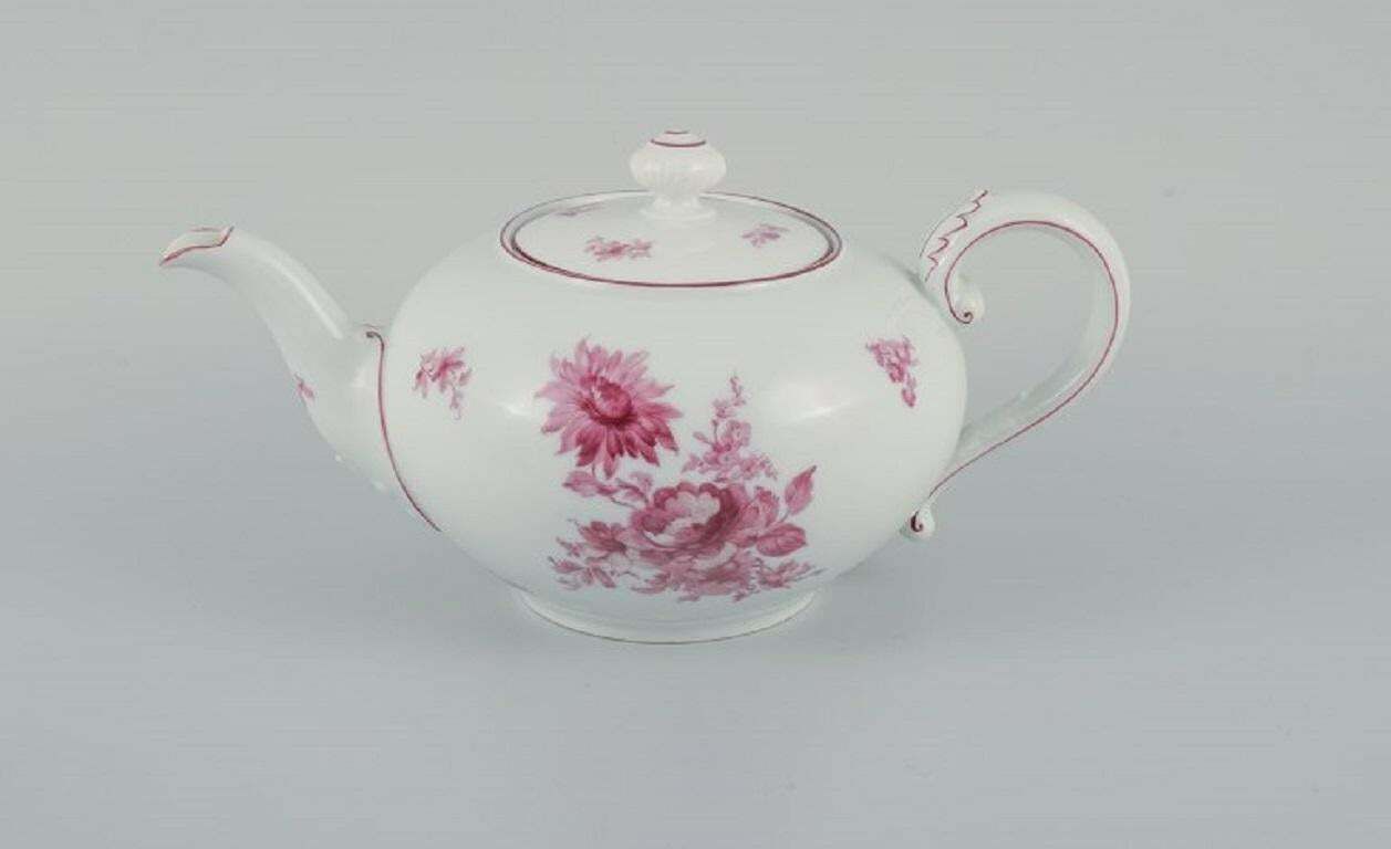 Rosenthal, A Porcelain Tea Set Consisting Of Teapot, Creamer And Sugar Bowl. photo furniture