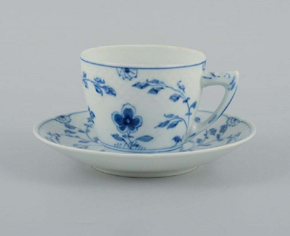 Bing & Grøndahl, Six Hand Painted Kipling Coffee Cups With Matching Saucers. photo Home Decor