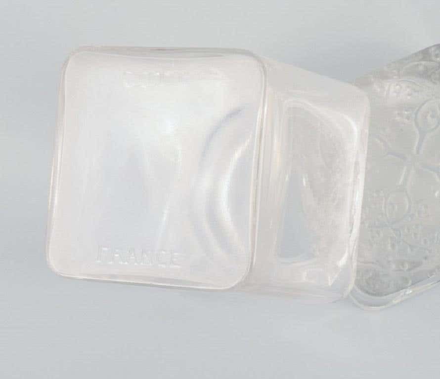 photo furniture Early Laliqué Creme Pot "La Jacee" With Lid, Manufactured For Coty, 1928