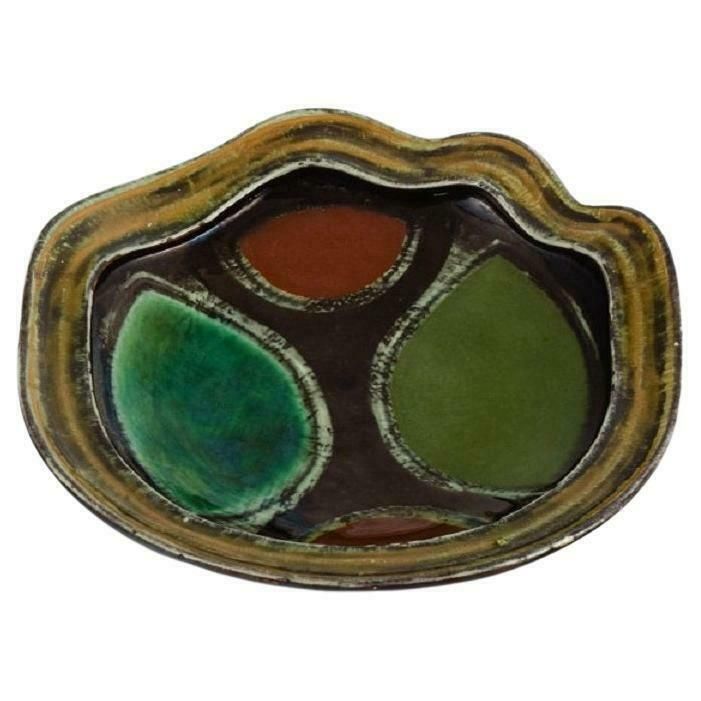 Gete Petersen For Kähler, Ceramic Bowl, Approx. 1960's