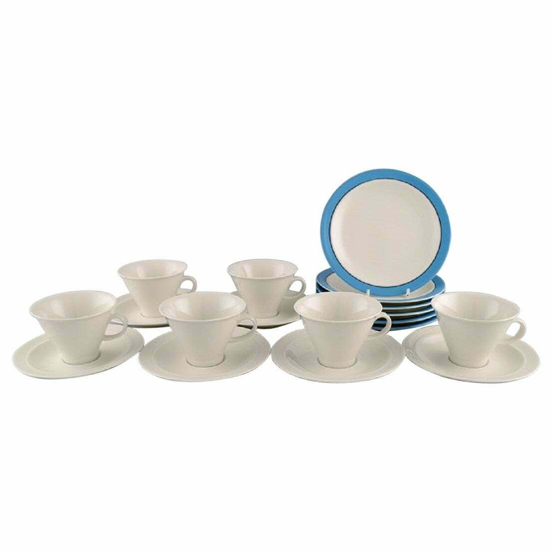 Inkeri Leivo For Arabia Harlequin Porcelain Coffee Service