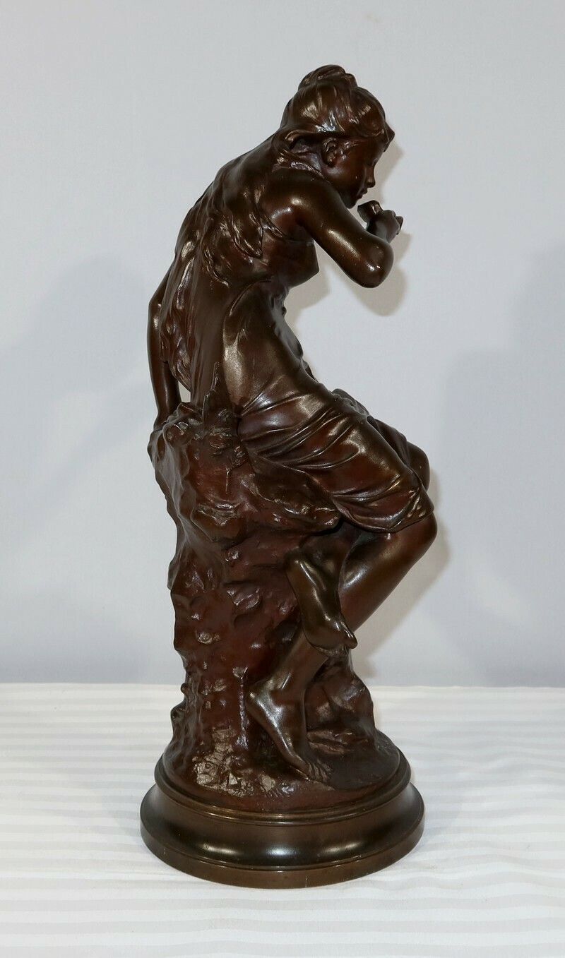 Bronze “La Source”, By M. Moreau – Mid 19th Century photo Home Decor