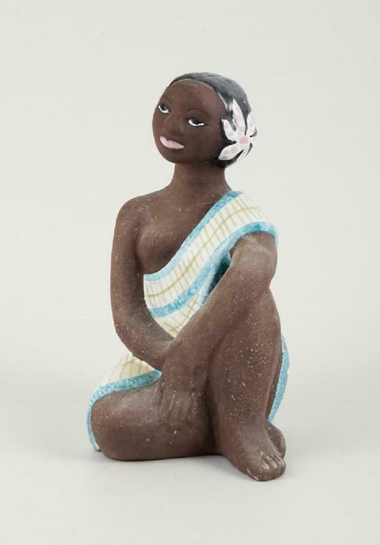Mari Simmulson For Upsala Ekeby, Rare Ceramic Figure Of A Tahitian Woman photo furniture