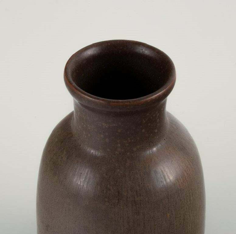 Unique Royal Copenhagen Ceramic Vase By Carl Halier  Patrick Nordstrøm photo for sale