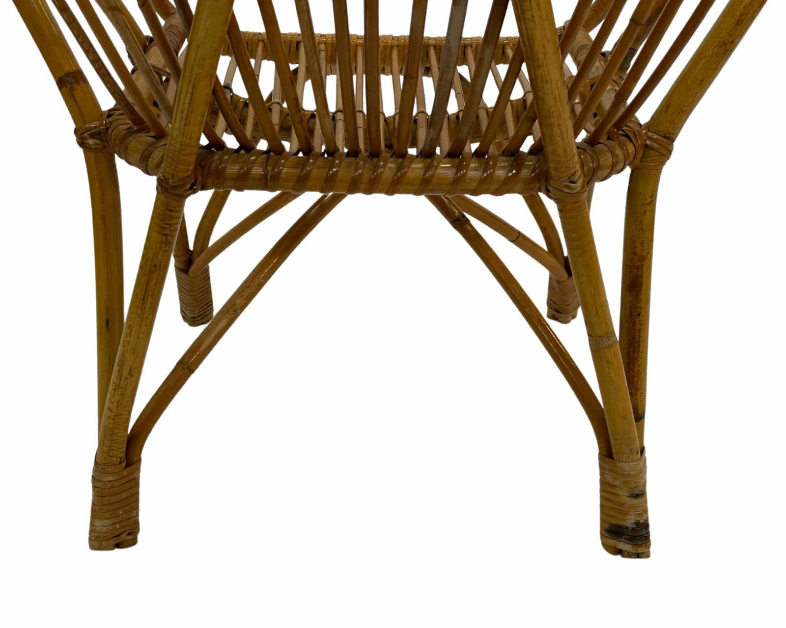 Furniture Rattan Easy Chair By Dirk Van Sliedregt Rohe Noordwolde 1960 In The Netherlands photo