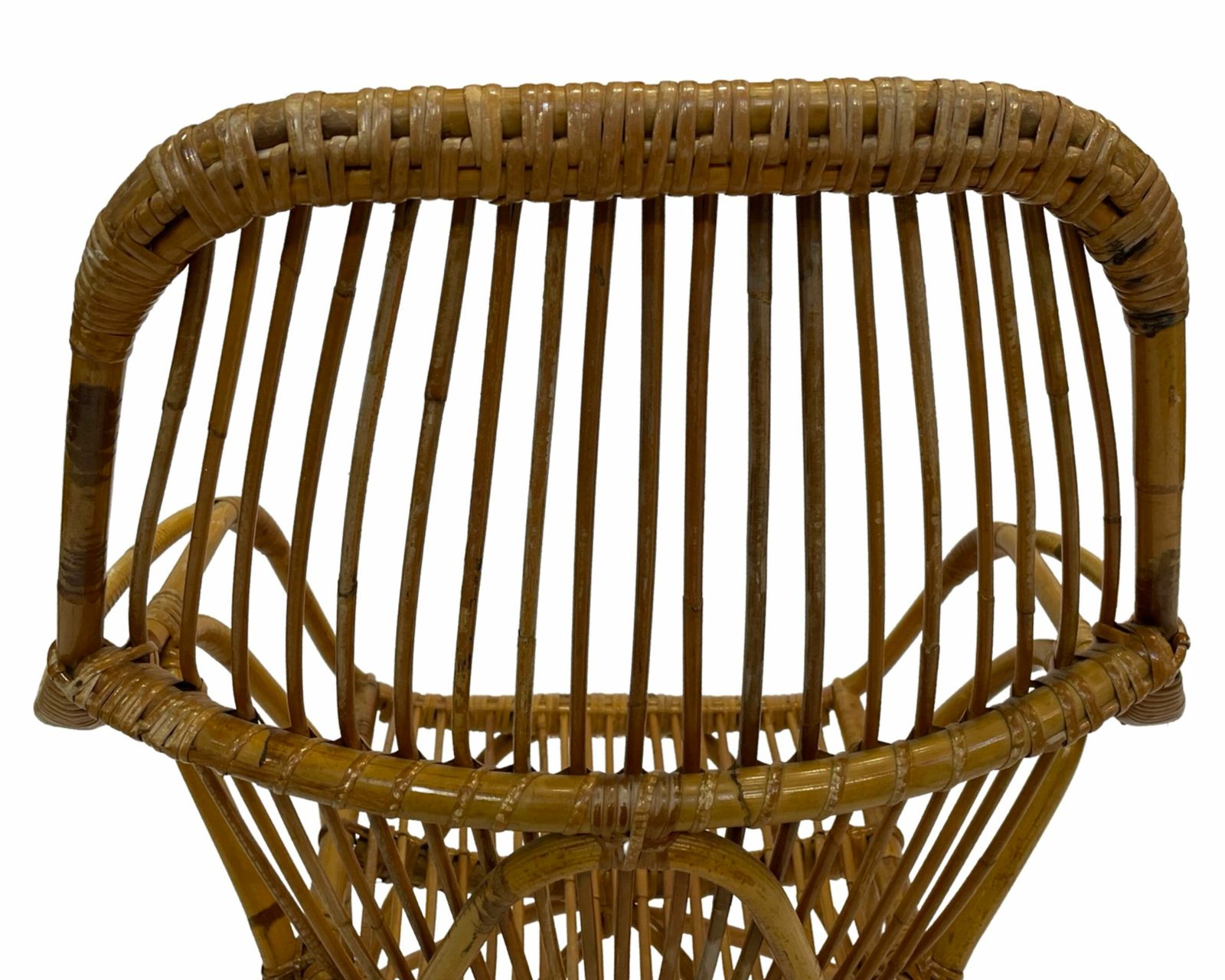 photo vinterior Rattan Easy Chair By Dirk Van Sliedregt Rohe Noordwolde 1960 In The Netherlands