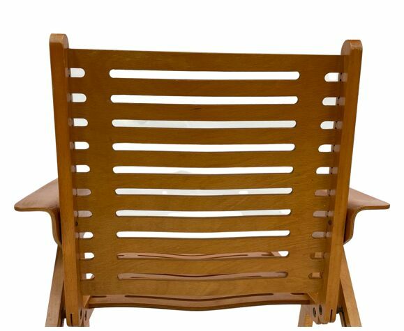 1628.64 4 Rex Plywood Folding Chairs By Niko Kralj Design 1950 photo