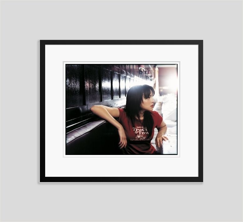 'Norah Jones' Kevin Westenberg Signed Limited Edition Framed In Black