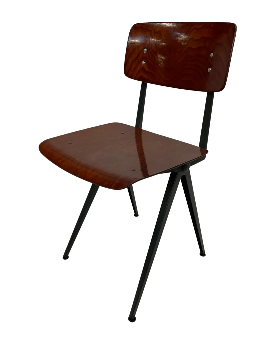 230.88 Marko Holland Industrial School Chair 60's Netherlands Design photo