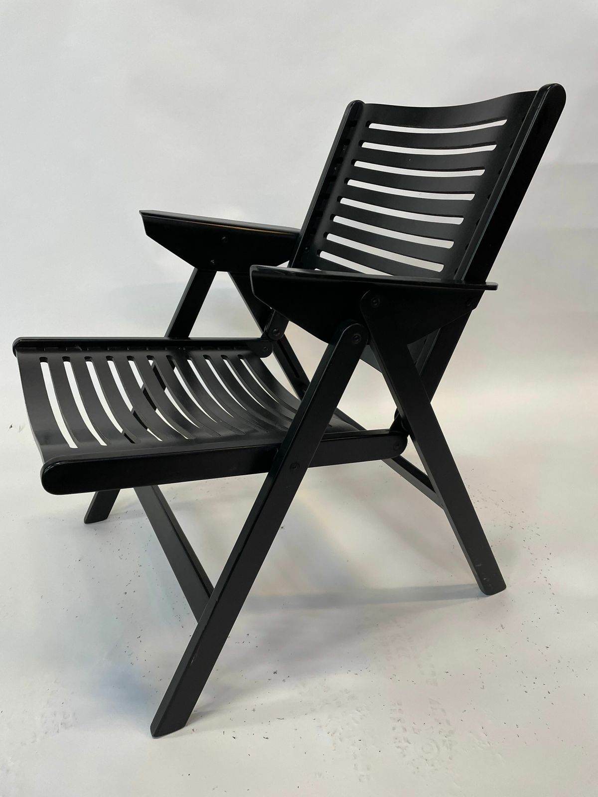 photo buy Niko Kralj Slovenian Rex Plywood Folding Chair For Stol 1950s In Black