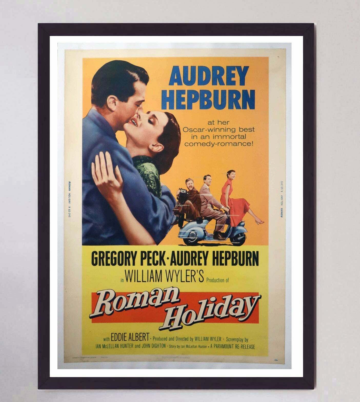 Roman Holiday Original Vintage Poster photo furniture