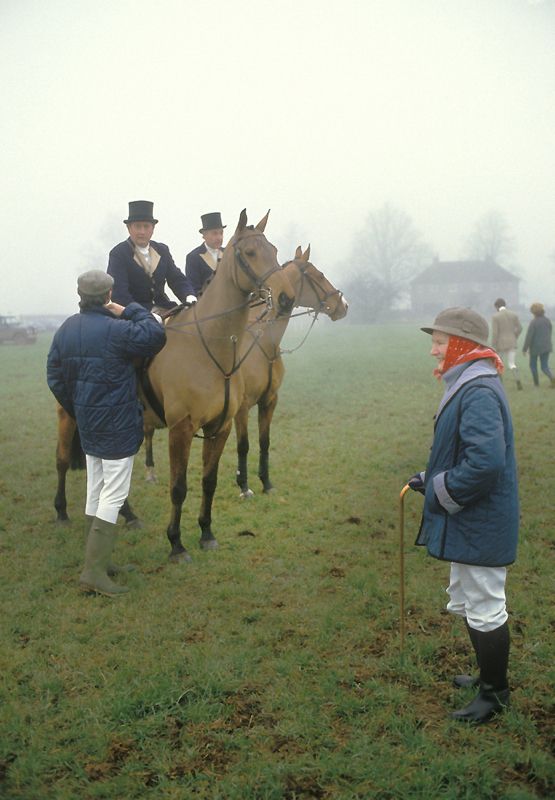 'At The Hunt' Homer Sykes Framed In White photo furniture