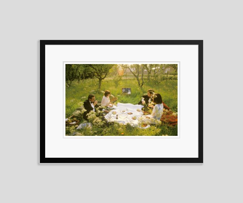'Glyndbourne Picnic' Homer Sykes Framed In Black