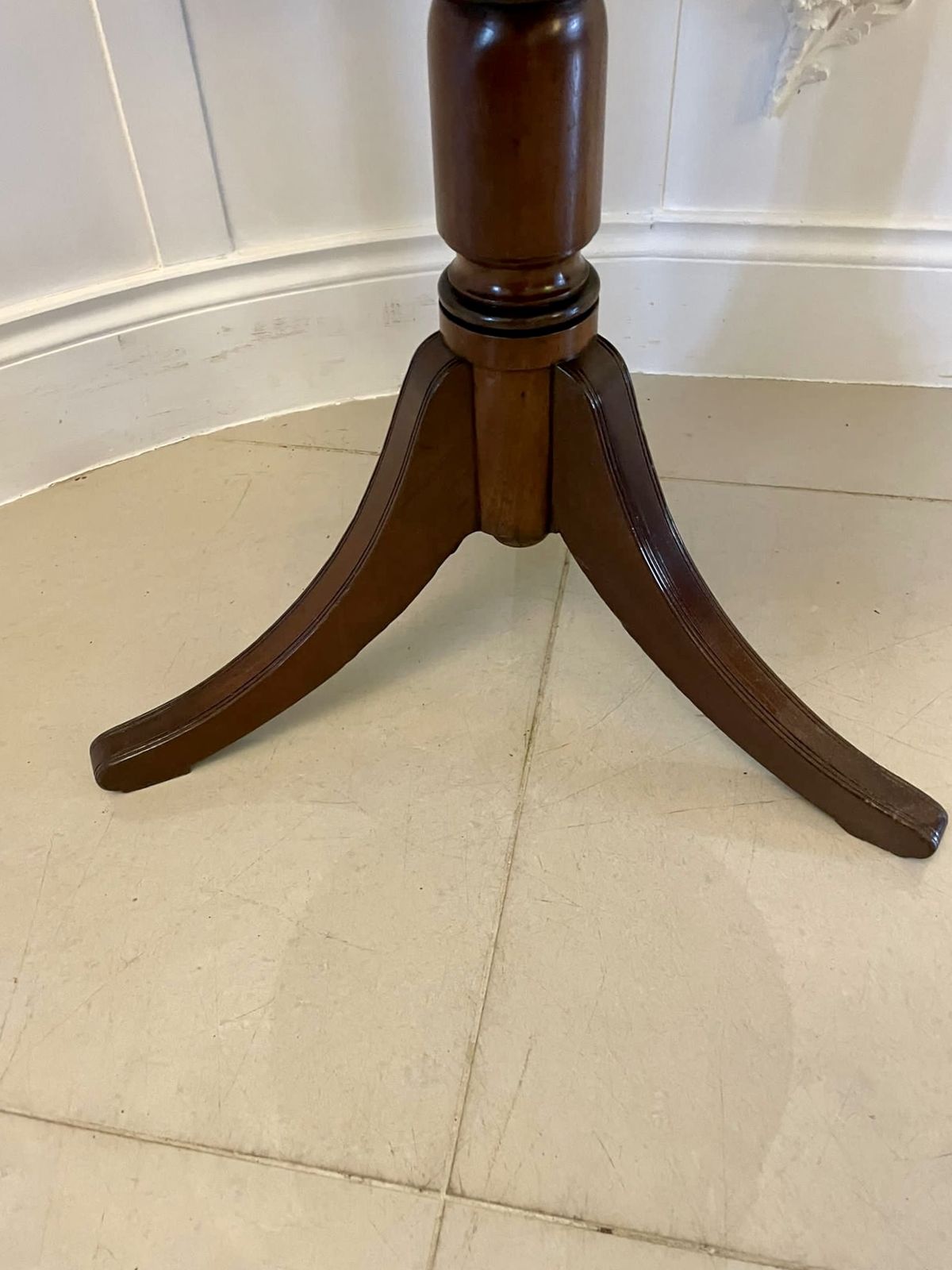 Antique 19th Century Mahogany Two Tier Dumbwaiter photo furniture