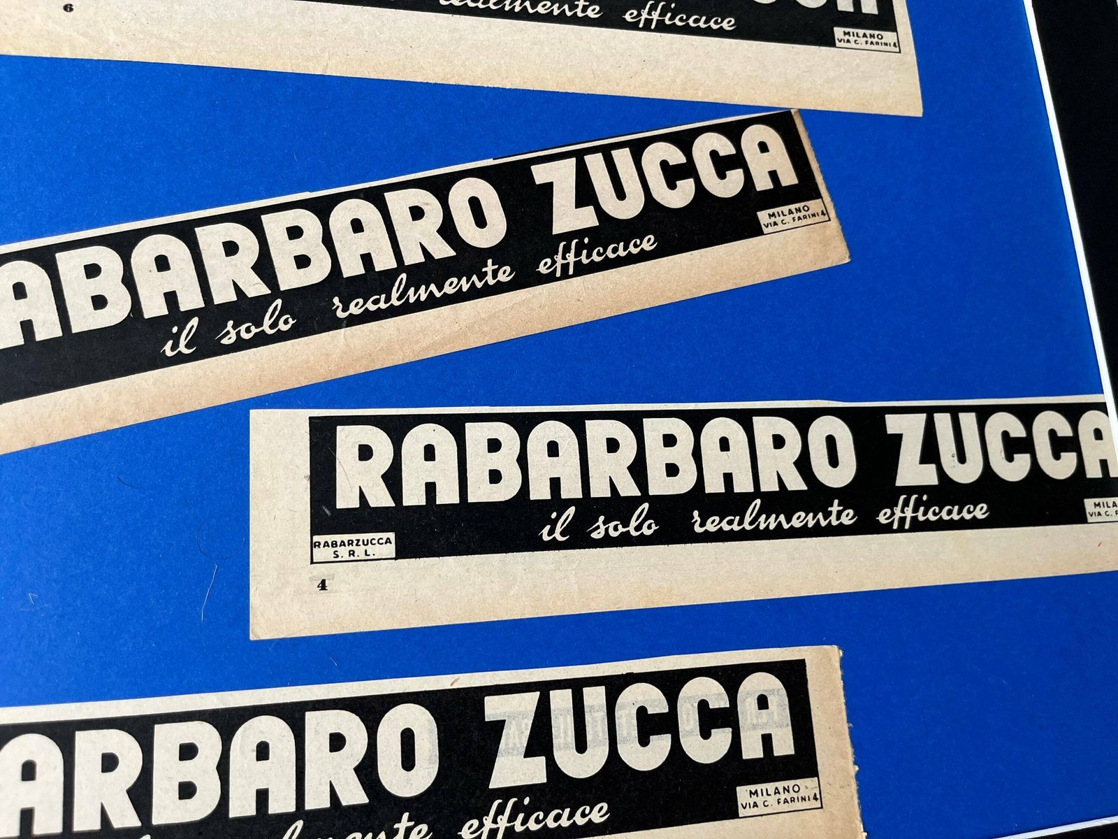 1950s Rabarbaro Zucca Original Italian Vintage Advertisement Art photo furniture