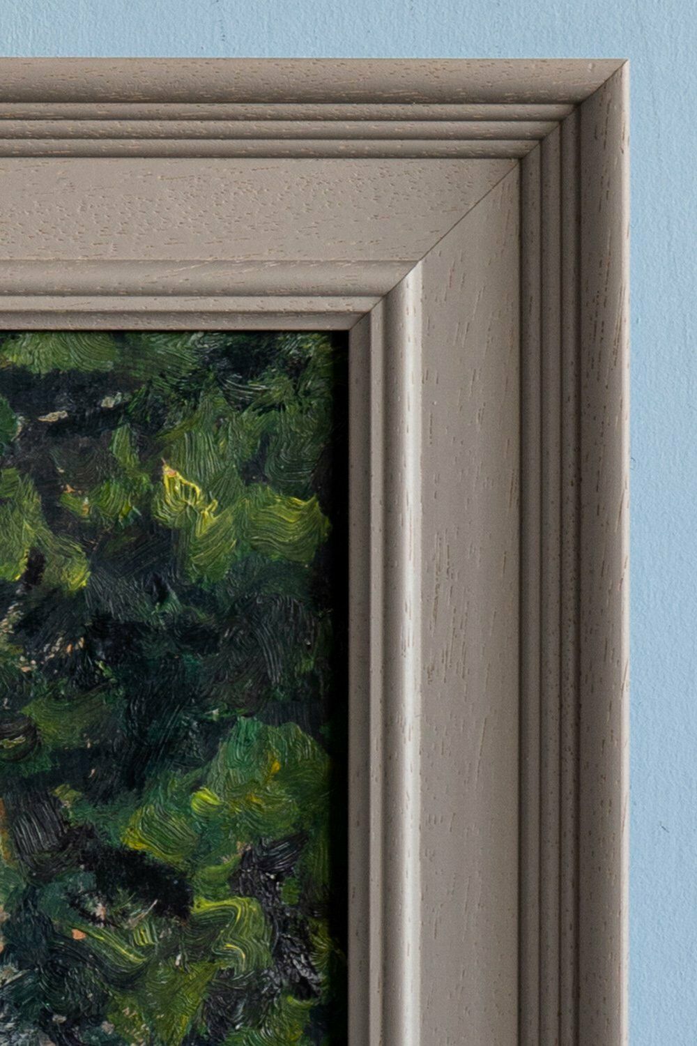 French School, Country House Study, Oil On Panel, Midcentury photo buy