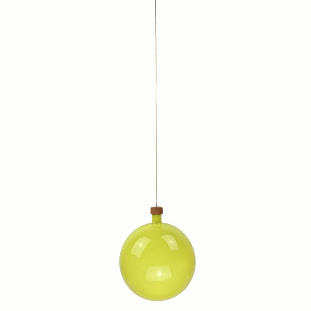 photo vinterior Cascade Glass And Teak Lamp By Uno & östen Kristiansson For Luxus, Sweden 1960s