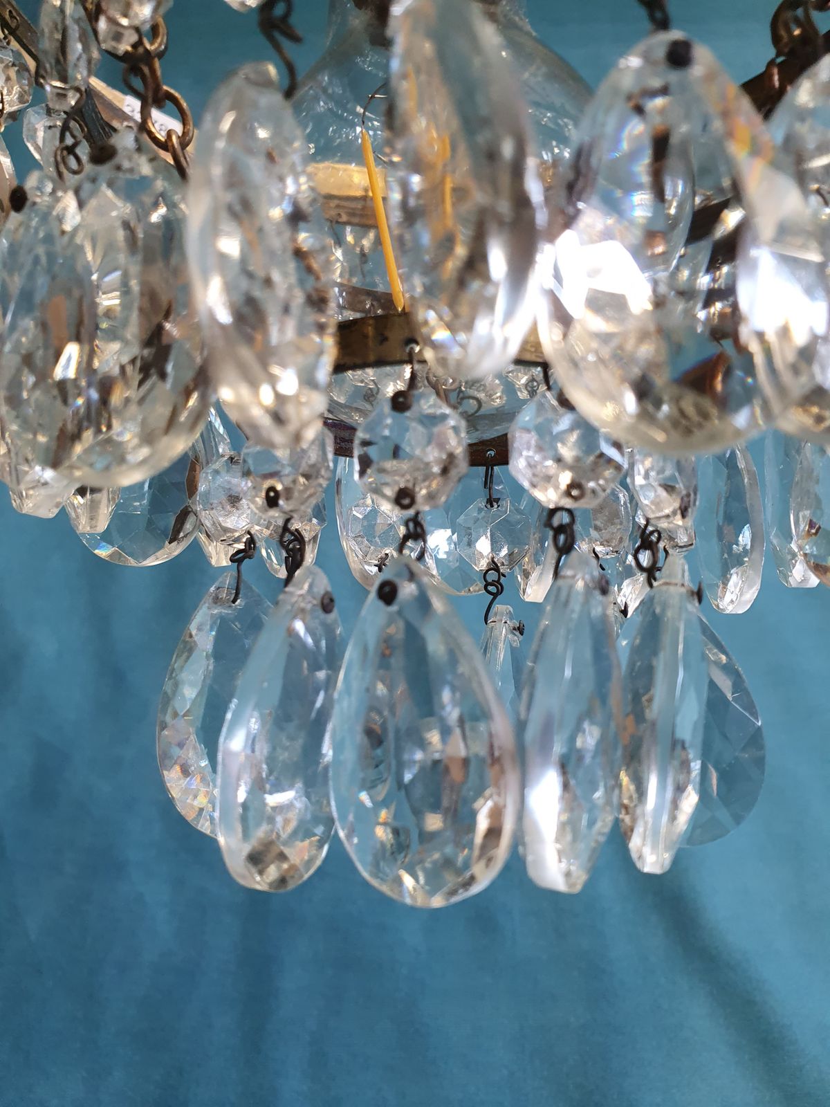 Early 20th Century Drip Chandelier photo 295.0