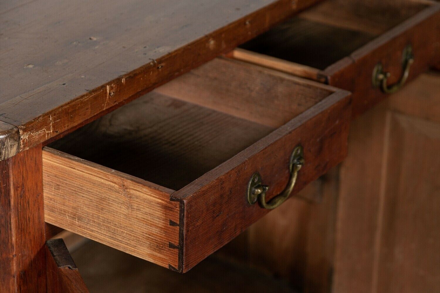 photo buy Large 19thc Provincial English Pine Dresser Base