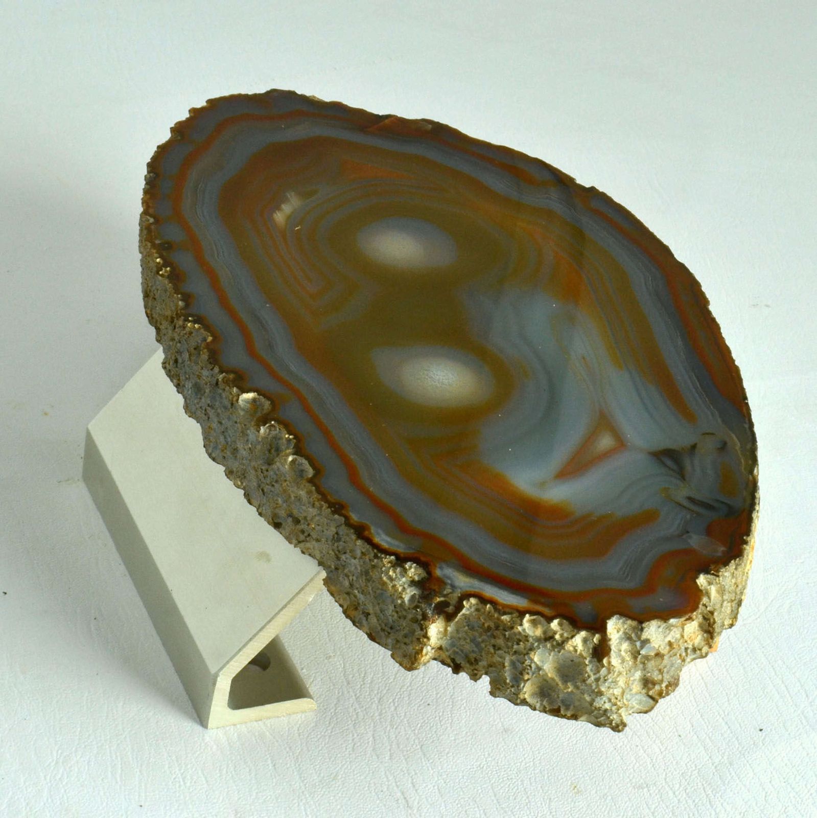 Agate Push Pull Door Handle, 1970s photo for sale