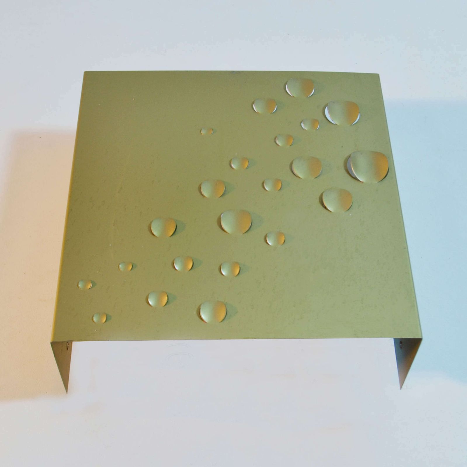 Raindrop Wall Lamps Anodised In Gold By Jelle Jelles For Raak, 1965 photo 2950.0