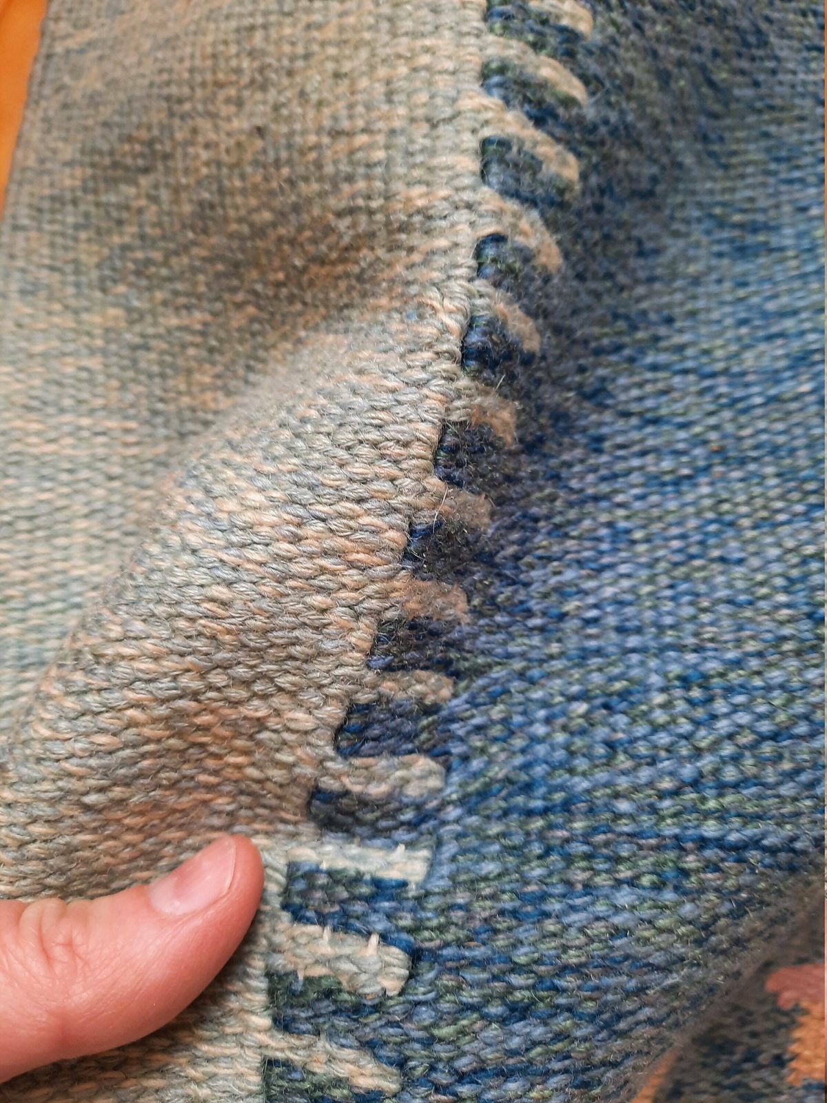 Vintage Sweedish Style Hand Woven Flat Weave Rug, Modern Scandinavian Flatweave Area Rug, Hand Made , Hand Woven Wool Kilim Carpet photo vintage