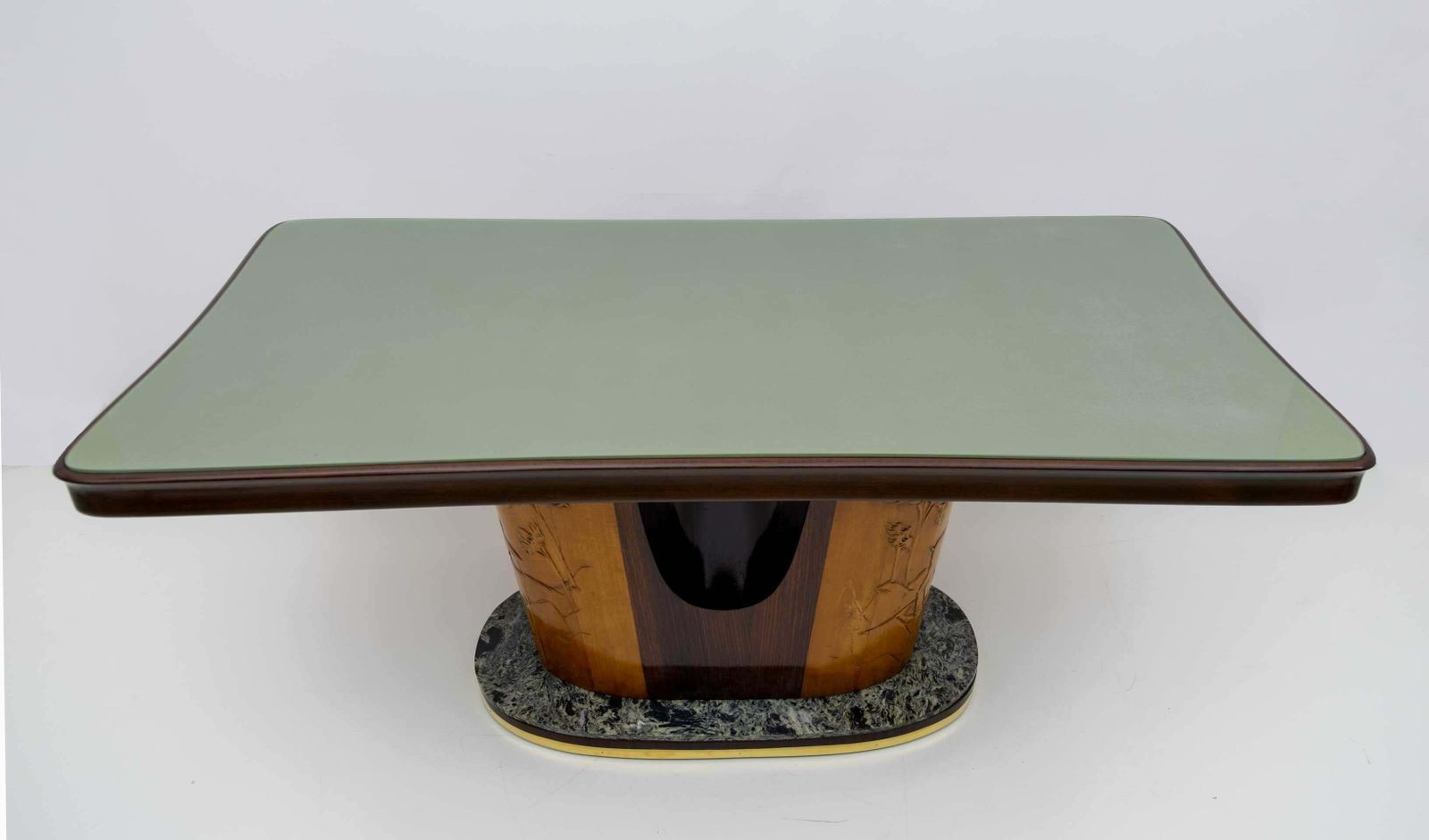 Vittorio Dassi Iconic Design Mid Century Modern Italian Dining Table, 1950s photo Furniture