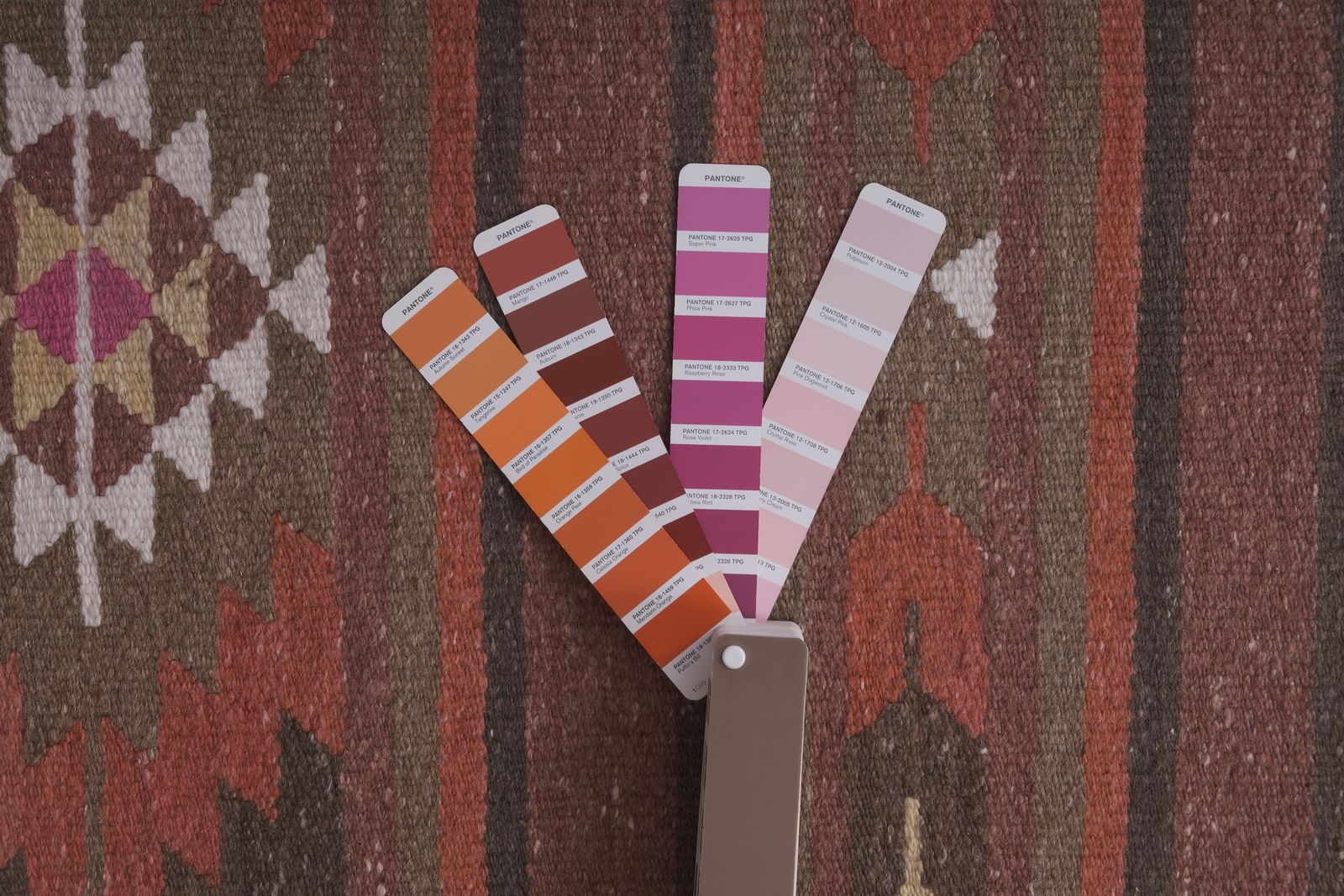 photo for sale 1970s Turkish Oushak Long Kilim Runner Rug   Stair Kilim