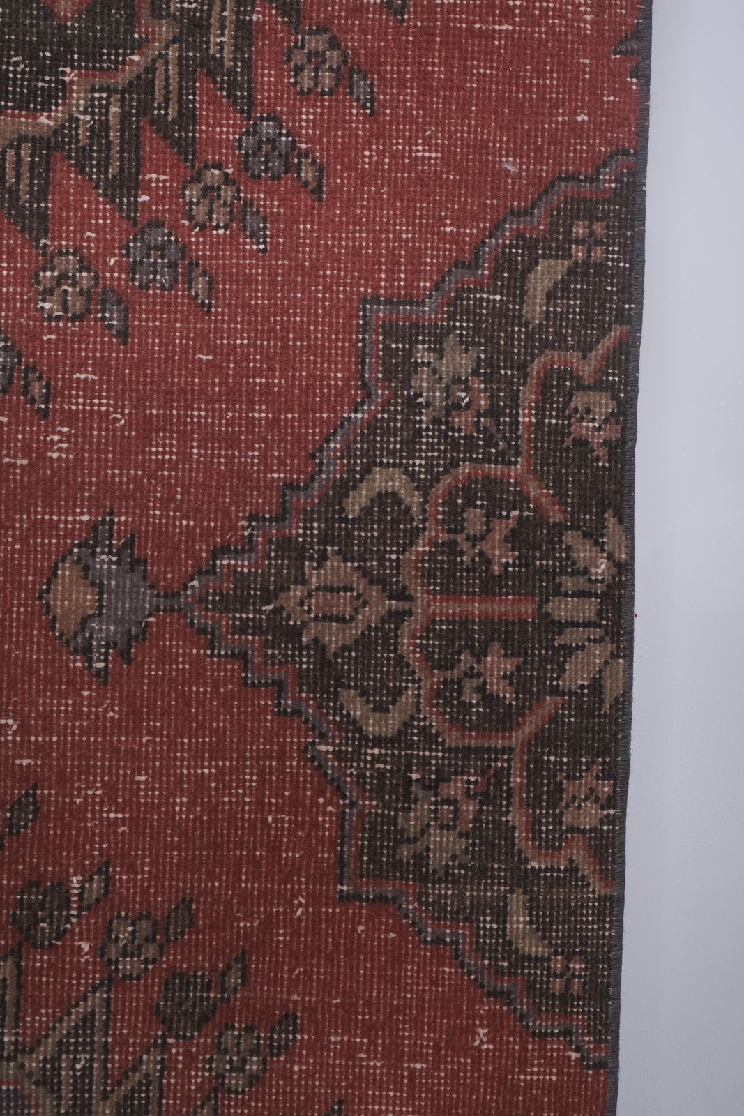 photo for sale Vintage Faded Turkish Runner Rug 3'4'' X 13'3''