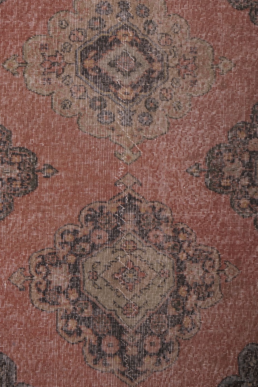 photo for sale 1970s Turkish Oushak Hand Knotted Runner Rug
