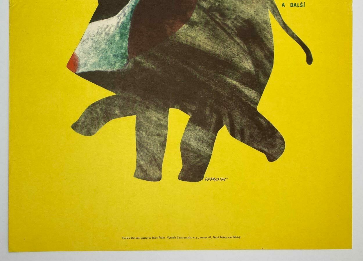 Movie Poster, Circus In The Circus, Karel Vaca, 1975 photo for sale