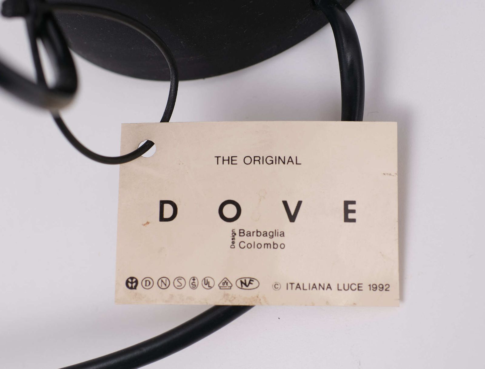 Dove Table Lamp Mario Barbaglia & Marco Colombo New Old Stock 1980s photo buy