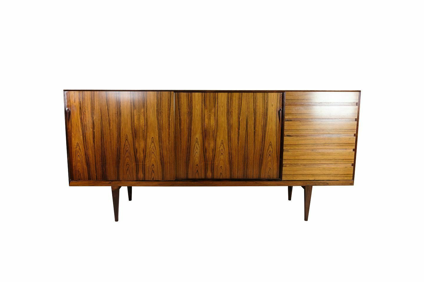 Sideboard In Rosewood By Henry Rosengren Hansen For Brande Møbelindustri  From 1960